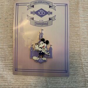 Disney Purple and Black Mickey Mouse Pin